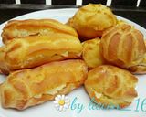 Foto langkah ke 9 dari resep Choux Pastry / Soes with Vanilla Cream.