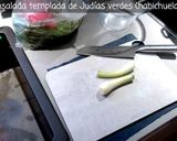 Foto del paso 1 de la receta: Ensalada Templada de (Habichuelas) Judías Verdes con Patata, Maíz y Atún