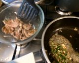 Foto del paso 8 de la receta: Cocina para enamorar: Straccetti al pesto e rucola (muy fácil y rápido)