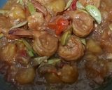 Foto langkah ke 3 dari resep Sambal Kentang Udang Petai.