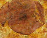 Foto del paso 7 de la receta: Masa de pizza fina sin levadura y sin reposo muy fácil (aromatizada) + trucos