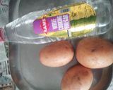 A picture of step 1 of Homemade Instant Potato Wafers.