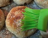 A picture of step 14 of Burger stuffed potatoes bread.