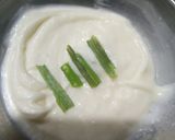 A picture of step 5 of Garlic mayo dip.