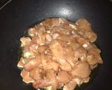 A picture of step 2 of Chinese noodles.