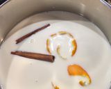 A picture of step 3 of Leche Frita.