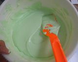 Foto langkah ke 3 dari resep Sponge Cake Pandan lembut.
