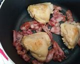 Foto del paso 2 de la receta: Pollo a la crema con tocino y toque de chipotle