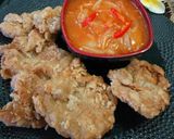 Foto langkah ke 9 dari resep Kulit Ayam Crispy Siram Saus.