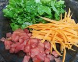 Foto del paso 2 de la receta: Ensalada con crocante de alcaparras fritas