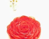 Une image de l'étape 2 de Tarte à la tomate /oignon nouveau.