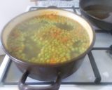 Tejfölös borsófőzelék recept fázis 3 fotója