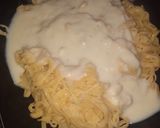 Foto del paso 11 de la receta: Fideos caseros al pimentón, con Salsa Blanca