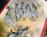 Hình bước làm 1 của món Tôm sốt bơ tỏi🦐🦐