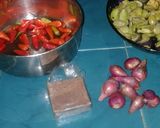 Foto langkah ke 2 dari resep Sambal bawang terong pete.