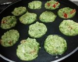 A picture of step 6 of Green Peas Paniyaram.