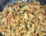Foto langkah ke 4 dari resep Keripik Pedas Kulit Lumpia.