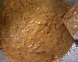 A picture of step 7 of Chicken changezi with naan.