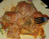 Foto del paso 5 de la receta: Ravioles caseros, masa de tomate+calabaza 🔥