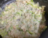 Foto del paso 6 de la receta: Moussaka de rape y langostinos con bechamel de albahaca