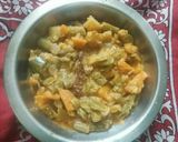கேரட் பீன்ஸ் குழம்பு(carrot beans kulambu recipe in tamil) ரெசிபி ஸ்டேப் 3 புகைப்படம்