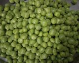 A picture of step 1 of Spicy Green Pea Ghugni.
