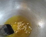 A picture of step 2 of Fettuccine Alfredo pasta.(without chicken).