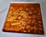 Foto langkah ke 3 dari resep Jamur enoki with sosis pedas manis ala korea.