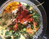 Besan pancakes recipe step 2 photo