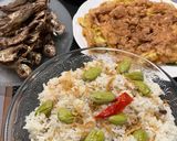 Foto langkah ke 10 dari resep Liwetan Rice Cooker Komplit ala Rumahan.