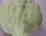 A picture of step 4 of Spinach poori or palak poori from the state of Madhya Pradesh.