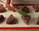 A picture of step 7 of Chocolate Scones [Eggless Recipe].