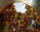 A picture of step 4 of Galka besan ganthiya sabji.