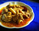 A picture of step 11 of Mutton Kasha.
