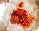 Hình bước làm 2 của món Bánh Tráng Trộn Sa Tế Cay