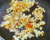 A picture of step 1 of Tomato chutney/sabji.