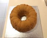 A picture of step 12 of Bubble Tea Chiffon Cake.