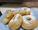Foto langkah ke 6 dari resep Donat/bomboloni empuk tanpa mixer.
