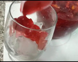 A picture of step 10 of Sparkling Raspberry lemonade|| preserved raspberry lemonade.