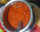A picture of step 5 of Hara Chana Broccoli Subji.
