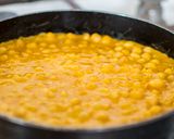 A picture of step 4 of Chhole da Lasagna.