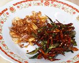 Foto langkah ke 4 dari resep Kering Tempe Kacang Kentang.