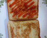 Gambar langkah 4 resipi Sandwich Daging Burger Special.