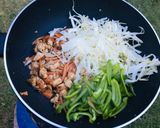 A picture of step 2 of Restaurant style Chicken and veg fried rice #CookPadApp  Rice Competition.