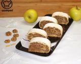 Diós-almás linzer rolád recept fázis 4 fotója