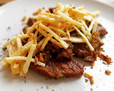 Foto del paso 11 de la receta: Presa ibérica en salsa de Oporto con patatas paja