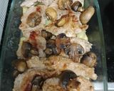 Foto del paso 5 de la receta: ~ Solomillo al roquefort con cama de patatas~