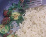 A picture of step 8 of Stir fry sausage Noodles.