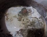 A picture of step 2 of Green Masalah Biryani.