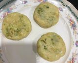 A picture of step 5 of Surti Matar Pattice.